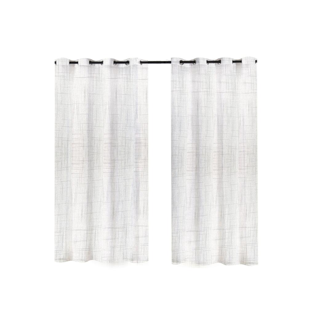 1/2 панель наружная водонепроницаемая льняная текстура прозрачные шторы вуаль занавеска садовые шторы для патио крыльцо пергола кабана домашний декор