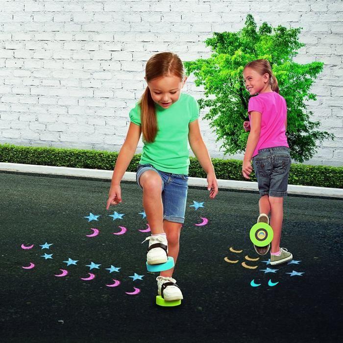 JUMBO Chalktivity - Тампоны для обуви, творческая игра на открытом воздухе с мелом