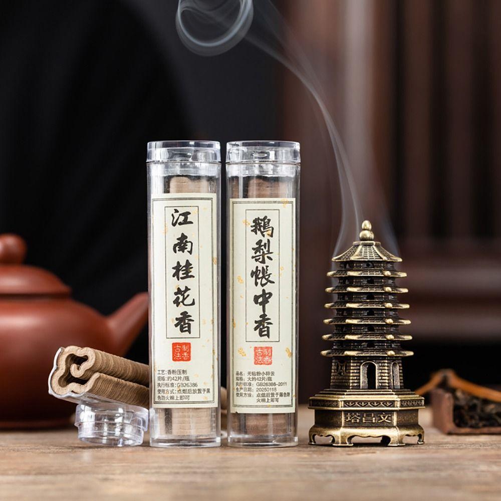 Zinc Alloy Incense Burner New Chinese Style Indoor Aromatherapy Incense Holder Home Decoration