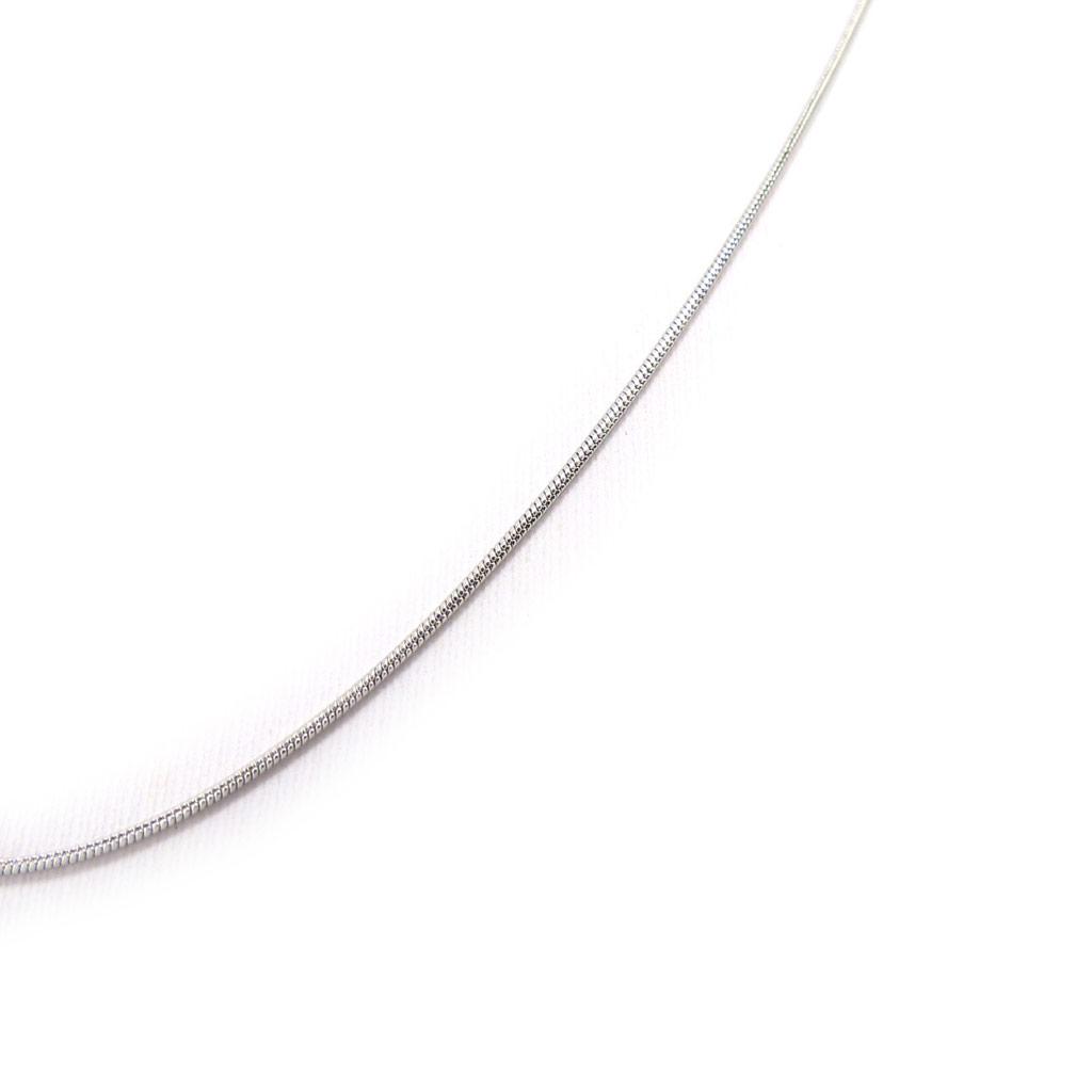 Les Trésors De Lily [K5915] - Цепочка стальная "Змея" 42 см 1 мм