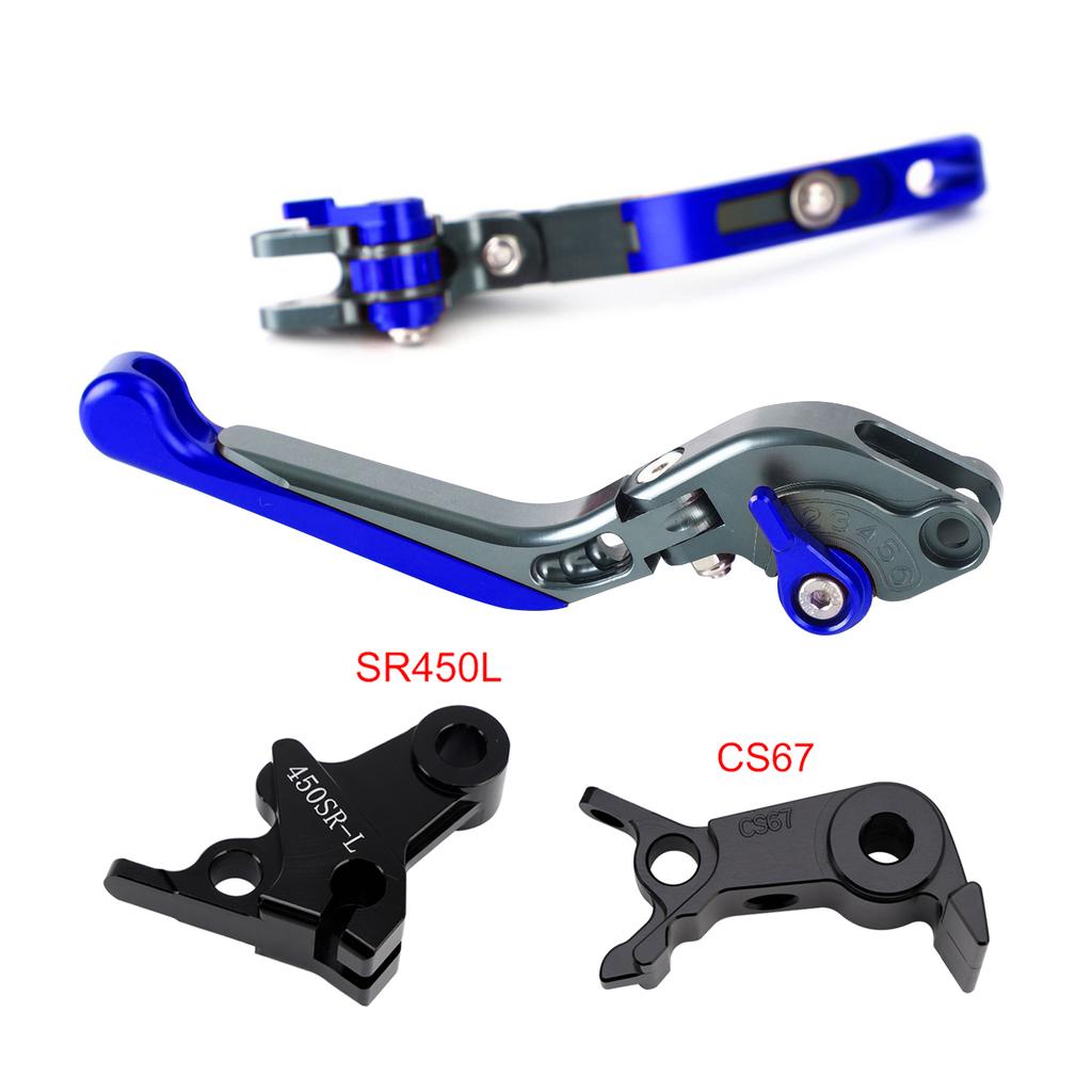 Adjustable Clutch Brake Lever fit for VOGE DS900X 900DSX 2024-2026 Blue