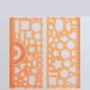 Accessories Drafting Supplies Mathematical Geometry Wavy Line Ruler Template Rulers Drawing Ruler