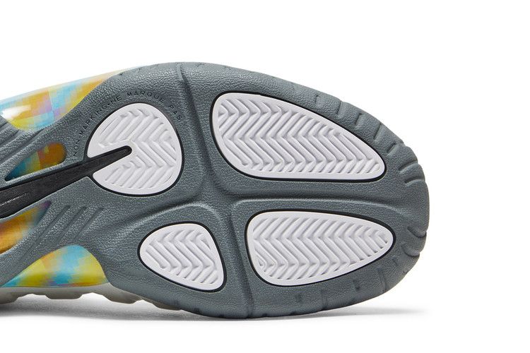 Kids' Sneakers Nike Air Foamposite One Light Smoke Grey (GS) Light Smoke Grey/White-Blue Fury