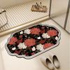 Diatom mud soft cushion, quick drying bathroom, anti slip foot pad, toilet absorbent foot pad, dirt resistant carpet