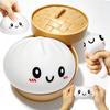 Viral Maltose Dumpling Toy: Glitter Colorful Squeeze Ball, ASMR Tactile Fidget, Mystery Box Stress Ball, Aesthetic Desk Toy
