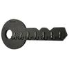 Wooden key hanger Key Black
