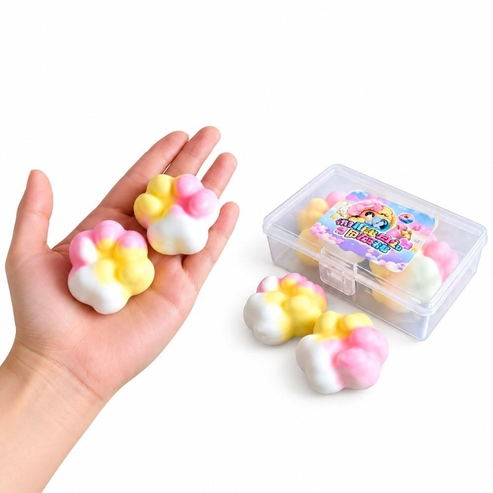 Donut Crispy Stress Balls Chocolate Crunchy Sound Ball Gift Sensory Squeeze Toy Relaxation Tool