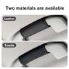 Car Roof Armrest Inner Door Pull Handle Protection Case Suede Cover For BMW M LOGO Leather1 3 5 7 Series X1 X3 X5 X6 M Sports HV0