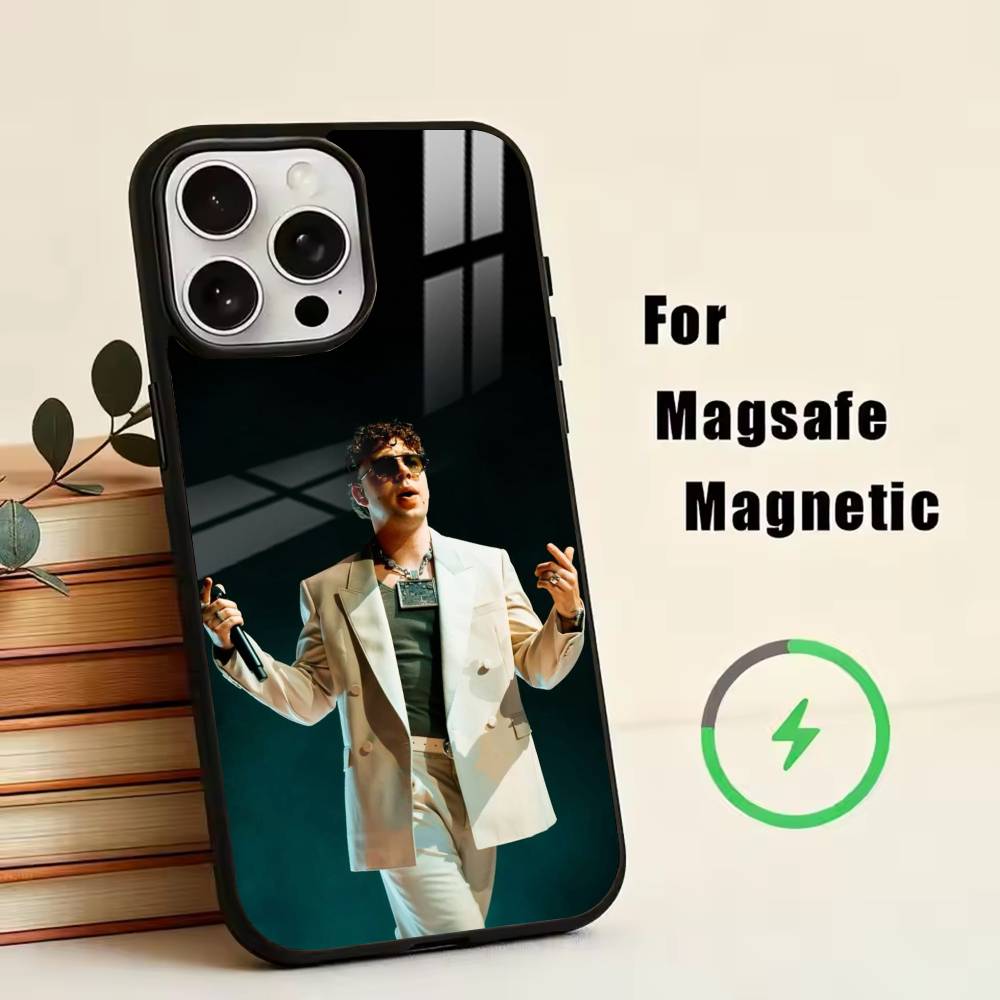 Singer Q-Quevedo Phone Case For iPhone17,16,15,14,13,12,11 Plus,Pro Magnetic For Magsafe Wireless Charging