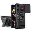KEYSION Магнитный чехол для телефона для ZTE nubia Music Защита камеры-слайдера Вертикальная подставка Ударопрочная задняя крышка для Nubia Music