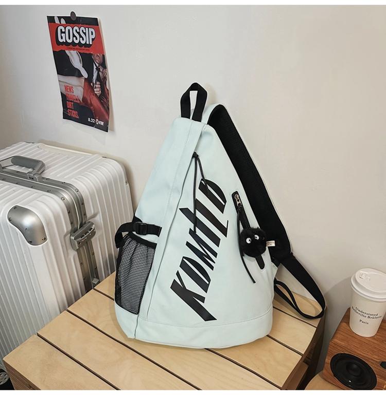 Male Crossbody Bag Female Student Schoolbag Large Capacity Junior High School Shoulder Bag Chest Bag