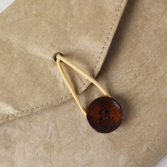 Бумажная папка-конверт Tyvek с вкладышем, держатель для портфолио на кнопке, защитный чехол для планшета iPad, органайзер для документов и канцелярских принадлежностей