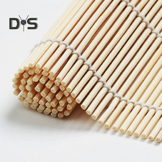 Бамбуковый коврик для суши с ложкой для риса, натуральный коврик для суши, безопасные для пищевых продуктов принадлежности для приготовления суши, формовки и формовки суши-роллов