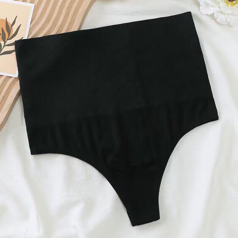 Women Elastic Slim High Waist T-string Knickers Lingerie Briefs Underwear Panties