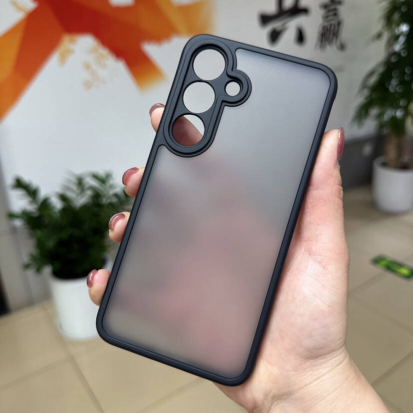 Матовый прозрачный чехол Armor для Samsung Galaxy A56 A36 A26 A55 A36 A25 A54 A15 A16 A14 5G 4G A06 A05 A05S Противоударный чехол