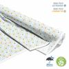 Outdoor Dekostoffe Oxford - Motiv Blumen Und Sonnen Mit Smileys