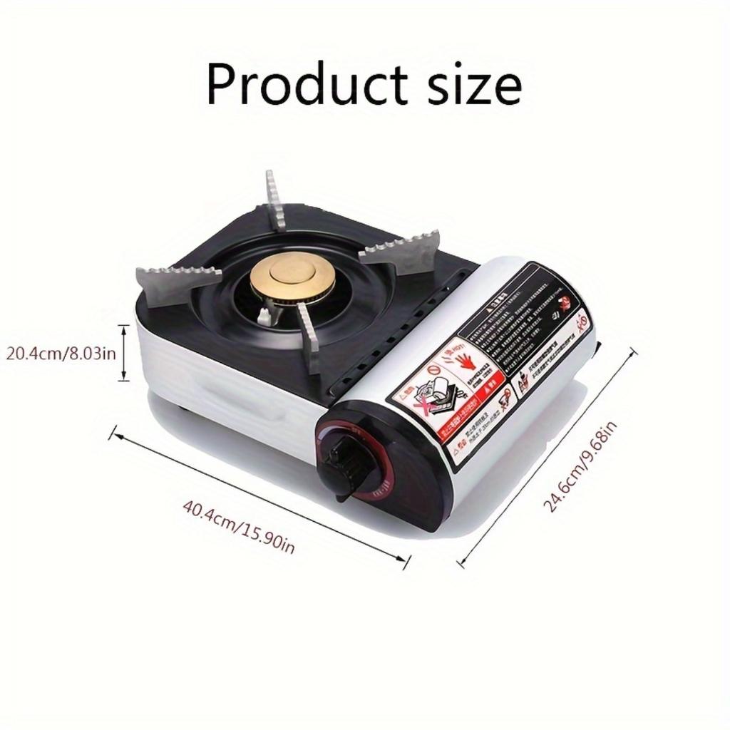 1pc Mini Portable Gas Stove, Barbecue Stove For Outdoor Camping Picnic