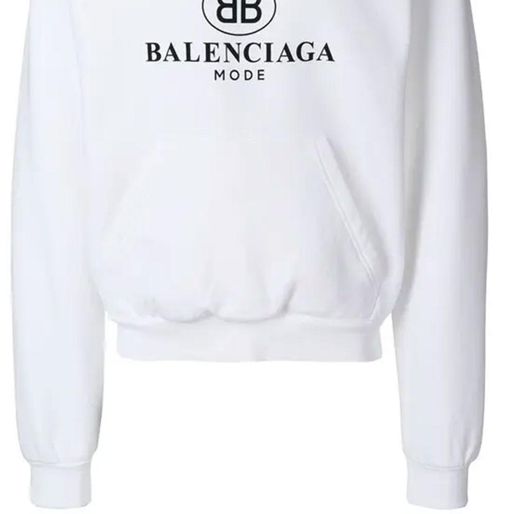 Balenciaga BB Mode Hoodie 'White' Men's 508118TYK849000