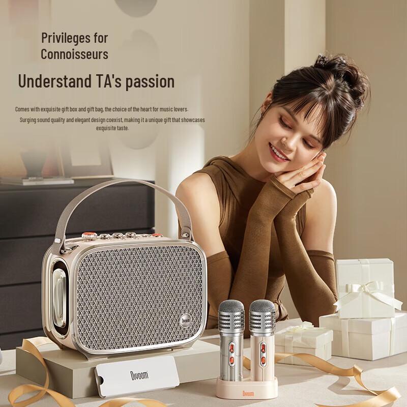 Divoom SongBird-Ultra Portable Bluetooth Karaoke Speaker