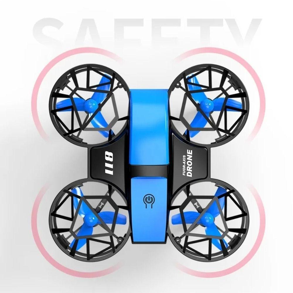 with Light Rotation Remote Control Plane Flying Quadcopter Plane Toy Home Decor