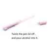 2/4Pcs Spray Pen Portable Refillable  Spray Bottle Writing Pens School Office Gel Pens Students Supply Color Random