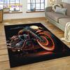 Мотокросс Современный ретро мотоциклетный ковер ковер для спальни гостиной домашнего дивана украшения,детский игровой большой декоративный напольный коврик