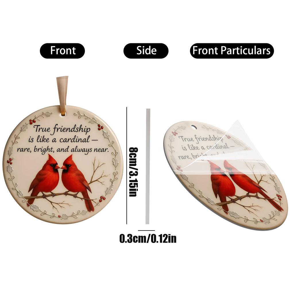 2D Acrylic Flat Pendant, Friendship Pendant Decoration, Suitable For Gifting And Commemorating Friendship