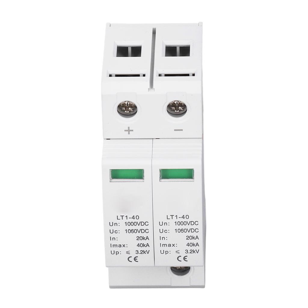 Устройство защиты от импульсных перенапряжений 2P Огнестойкий Модульный Фотоэлектрический УЗИП для Жилого Дома