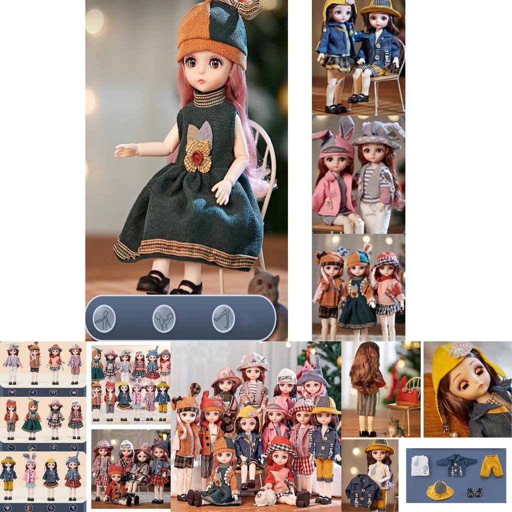 Изысканно выполненная BJD кукла с тематикой 12 знаков зодиака. Полный набор с одеждой, мягким париком и виниловой головой!