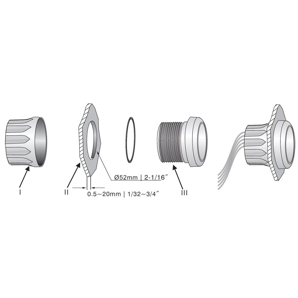 Цифровой светодиодный измеритель 12 В / 24 В, 52 мм, 2 в 1, Напряжение + Уровень топлива, Двойной датчик, Водонепроницаемый