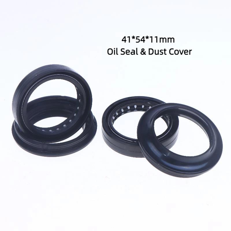 41x54x11mm Oil Seal & Dust Cover, Front Fork Seal for Kw Hd CB-1/CB1/CBR400/CB750 Motorcycle Accessories
