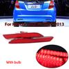 Светодиодный отражатель заднего бампера для Honda JAZZ Fit 2010-2013 CRZ CRV Acura TSX Задний противотуманный стоп-сигнал Автомобильные аксессуары