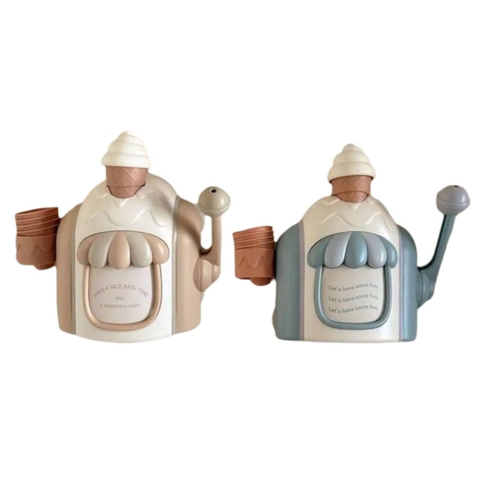 Ручная пенная машина Игрушки для ванны в виде мороженого Новая машина для выдувания пузырей Детская ванная