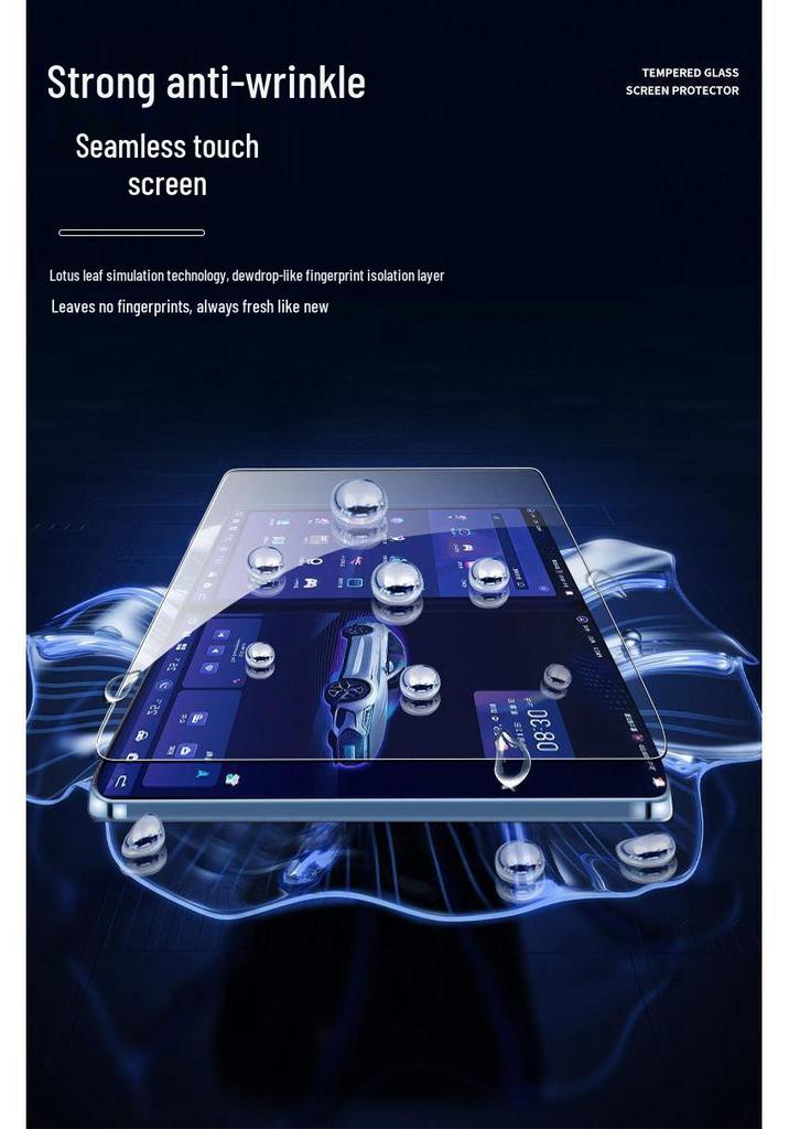 Совместимая закаленная пленка для Leapmotor B01 - Подходит для 25 моделей, Защитная пленка для экрана навигации на приборной панели и Аксессуар для интерьера автомобиля