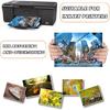 Фотобумага 4 размеров, Высокоглянцевая белая фотобумага 200 г/м², Продвинутая бумага для струйного принтера (90 листов, 3,5 x 5, 4 x 6, 5 x 7, 8,3 x 11,7