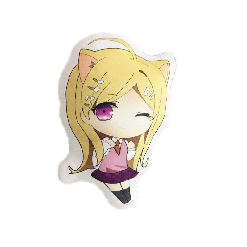 Очаровательная плюшевая игрушка Danganronpa, мягкая набивная подушка с Нанами Чиаки и Нагито Комаэдой