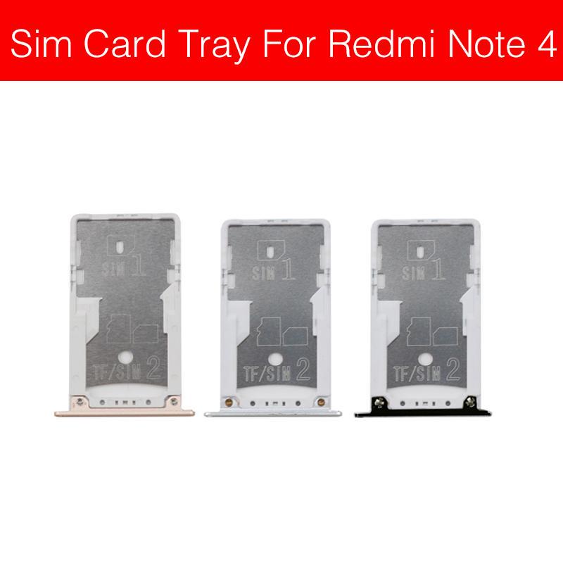 Лоток для SIM-карты для Xiaomi Redmi K20/S2/Y2/Note 7/Note 8/Note 9, адаптер для слота для SIM-карты