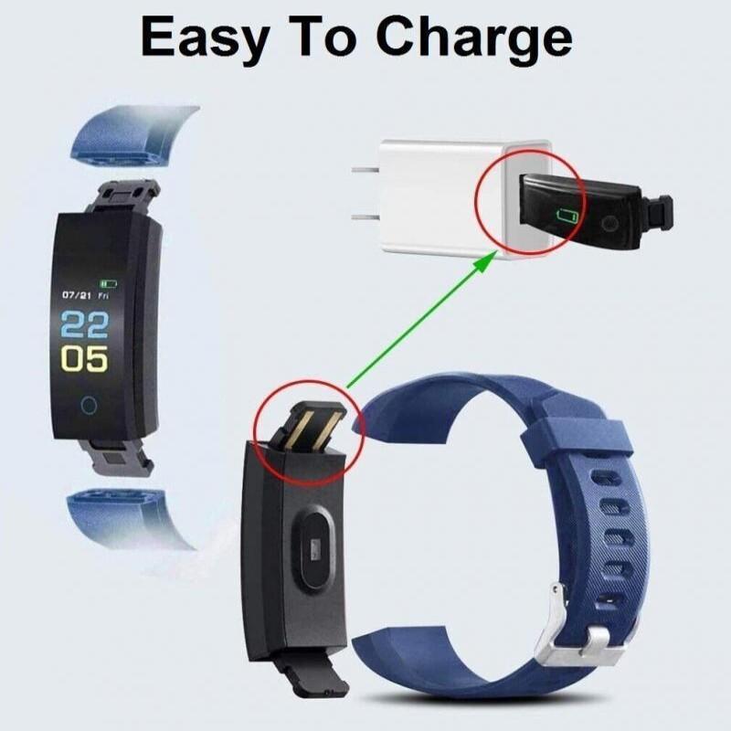 New Smart Band BloodOxygen Blood Pressure Heart Rate Monitoring Waterproof Monitor Fitness Smartband Bracelet For Android IOS