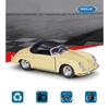 Welly 1/24 Porsche 356A Speedster Классический Винтажный Автомобиль Сплав Масштаб Модель Автомобиля Литой Металл Статический Детская Игрушечная Машина Транспортные Средства Подарки