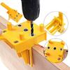 Straight Hole Clamp Carpentry Dowel Joints Carpenter Clamp Drill Guide  For Drill Bit Hole