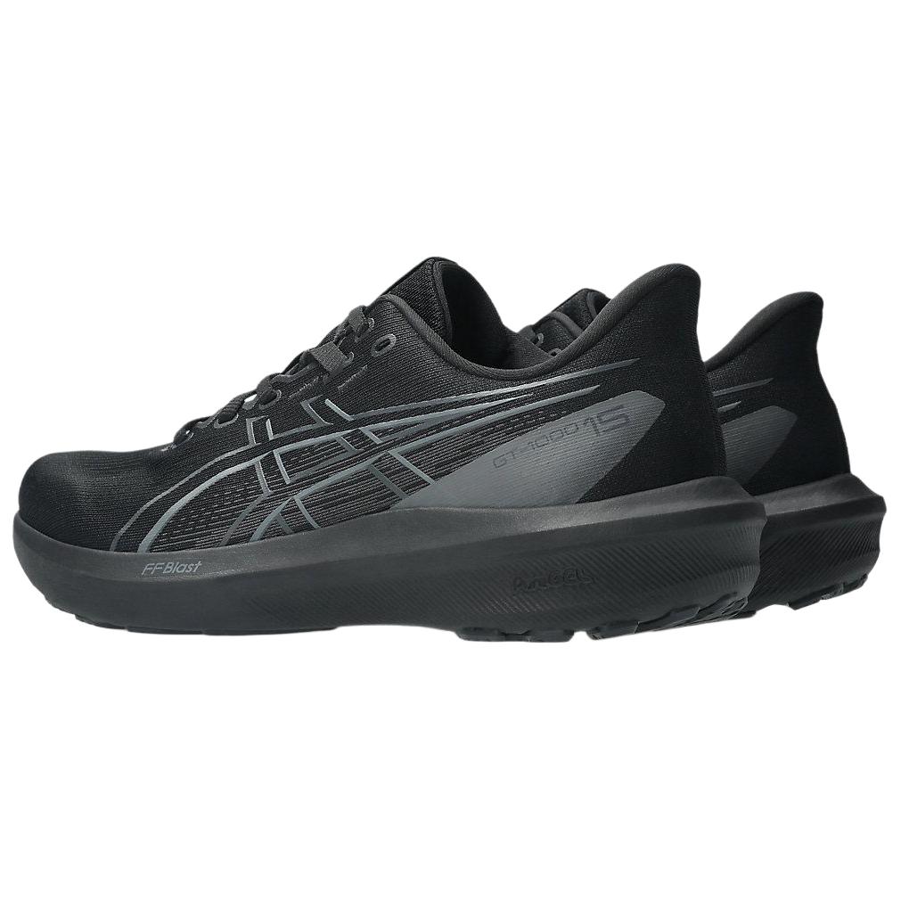 Asics GT-1000 15 Удобная посадка Прочные Дышащие Беговые кроссовки Мужская кроссовка Черный 1011C230-001