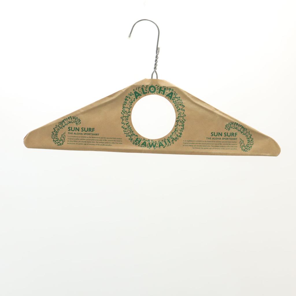 SUN SURF Made In Japan Goldfish Pattern Short Sleeve Wall Crepe Aloha Shirt Men's Used