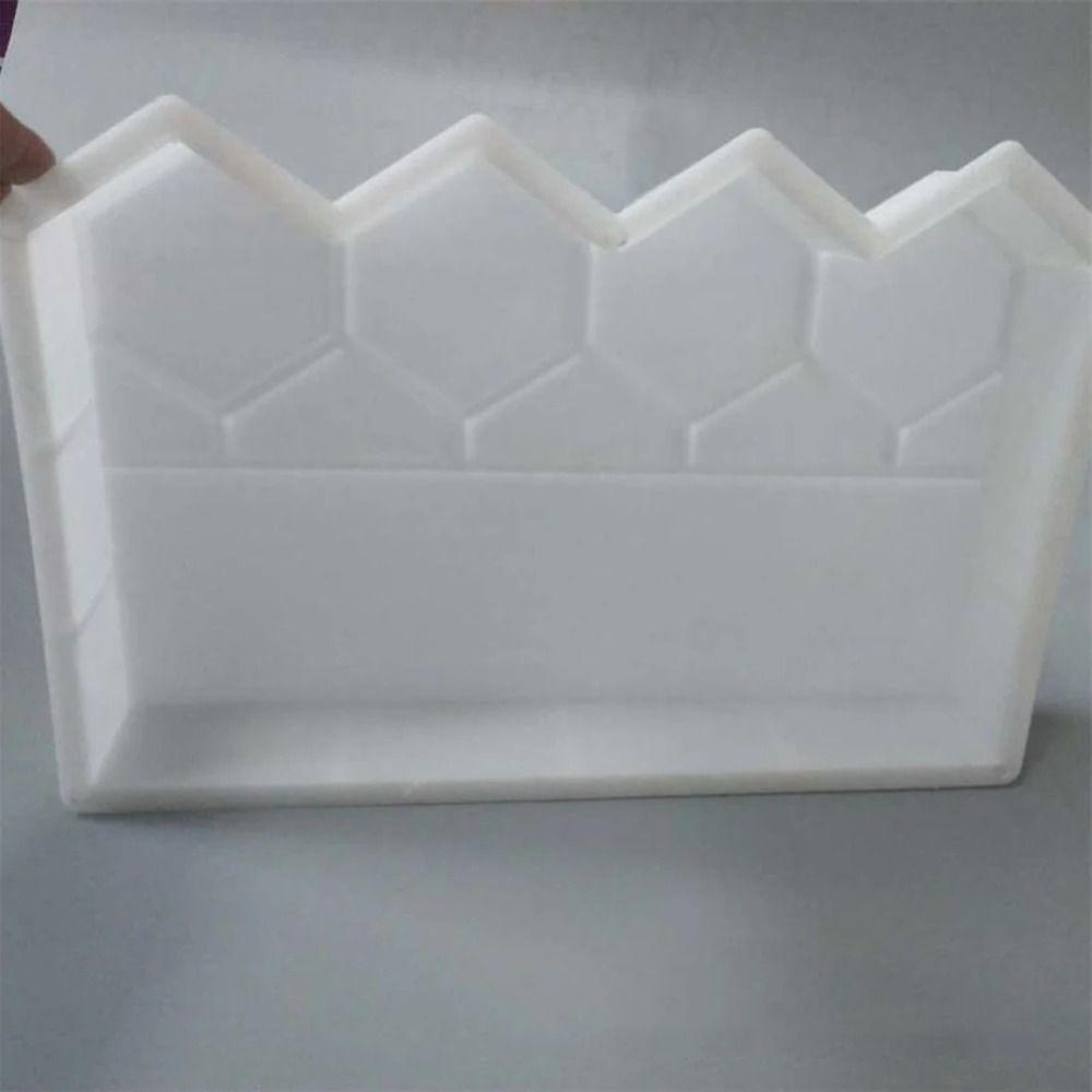 Пластиковый садовый забор цементный кирпич форма многоразовый ограждение кровать боковой камень модель открытый