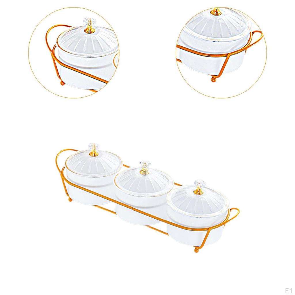 Appetizer Food Display Dish Platter Divided Serving Dishes Plate for Dried Fruit Home