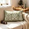 Breathable Christmas Pillowcases Sofa Home Decor Throw Pillow Case  for Sofa Couch Living Room