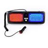 TASWK 86 LED Windshield High Brightness LED Law Enforcement Emergency Hazard Warning Strobe Light Fits Commercial Truck Boat Car (Red/Blue)
