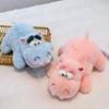 Cute Cute Hippo Plush Toy Children'S Room Bedside Doll Girlfriend Office Sleeping Pillow Home Ornament