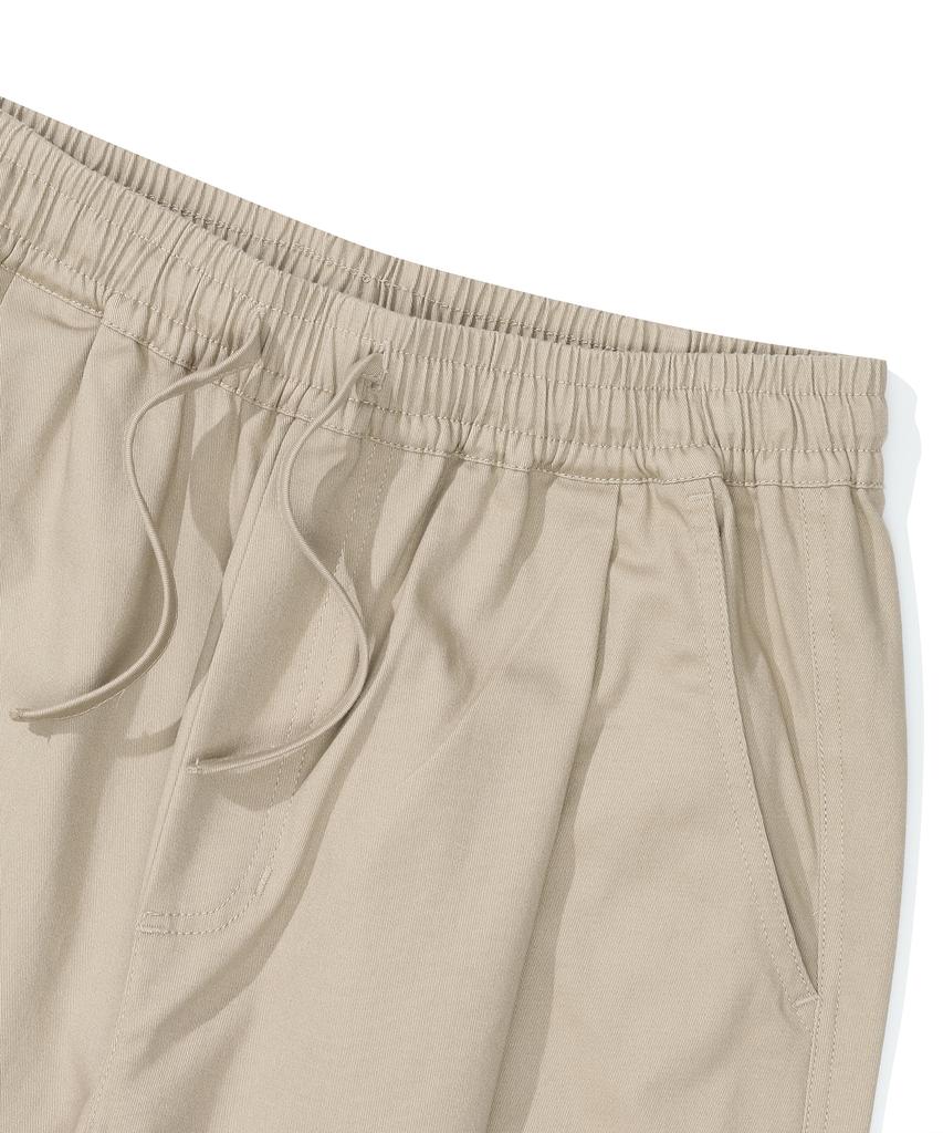 COLUMBIA UNIVERSITY M-Label Loose-Fit Pintuck Pants Heritage Beige
