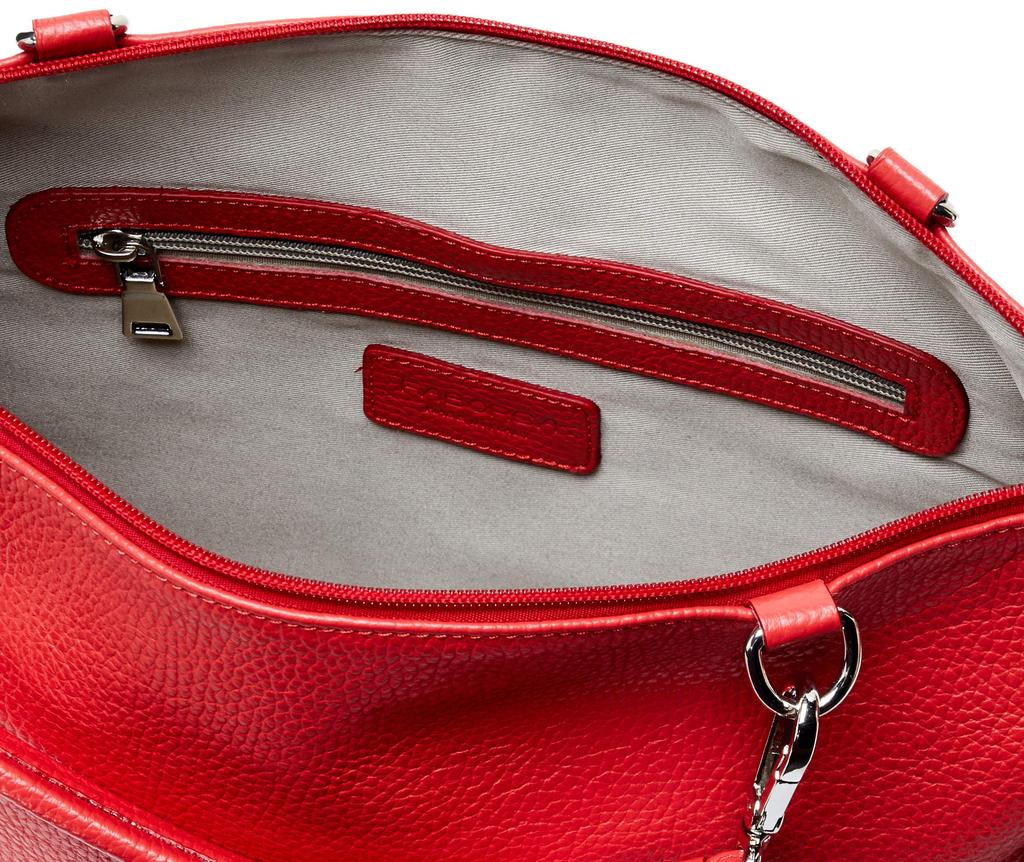 F8 Bag Leather Handbag L Red Edition in Red [Fabolsa] &ltMade Italy> F80011-022-001