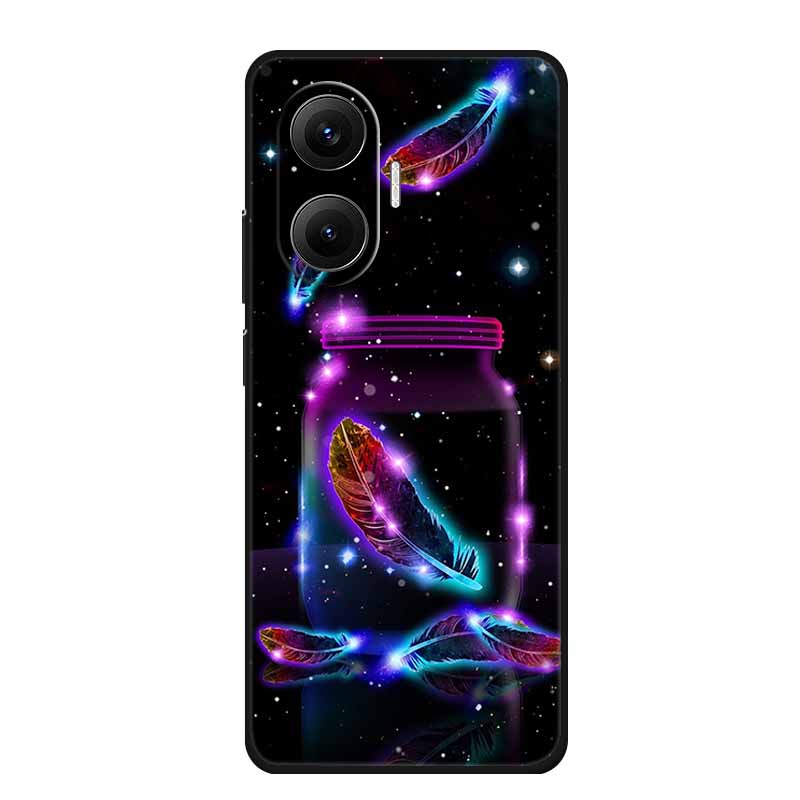 Phone Case For Redmi Turbo 4 Pro 5G Back Cover Case Black Silicone Soft Funda Para For Xiaomi Redmi Turbo 4 Pro Case Coque Shell